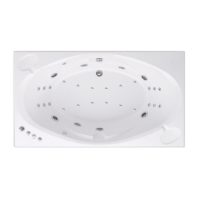 BWA423PP(H) WH bồn tắm massage xây bệ VALENCIA