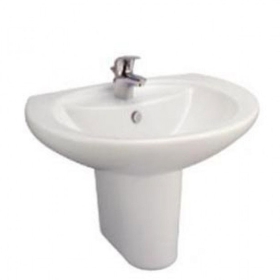 C0107-C420 Chậu lavabo chân lửng Alice