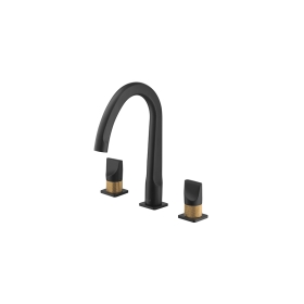 CT2282C45-BLGR Vòi chậu lavabo 3 lỗ Crescent