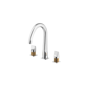 CT2282C45-CG Vòi chậu lavabo 3 lỗ Crescent