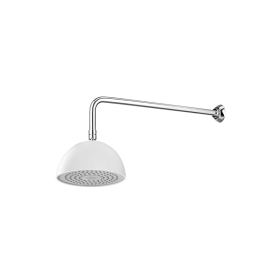 Z002-WH Bát sen mưa gắn tường có loa bluetooth, màu trắng