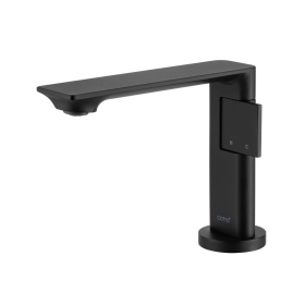 CT2361A#BL Vòi chậu lavabo chặn nước màu đen mẫu Quad