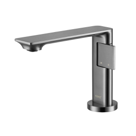 CT2361A#GG Vòi chậu lavabo chặn nước màu xám mờ mẫu Quad